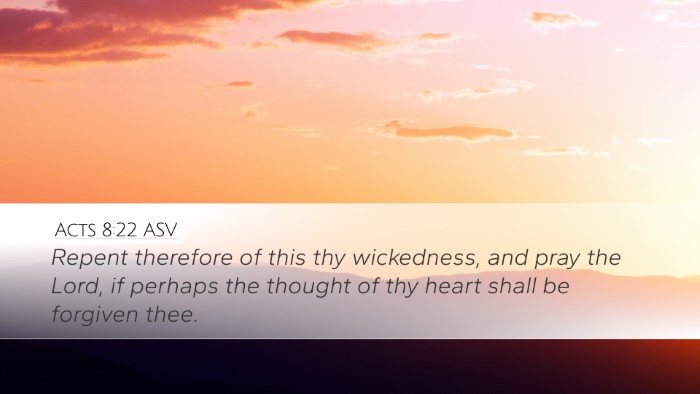 Acts 8:22 ASV Bible Verse Image
