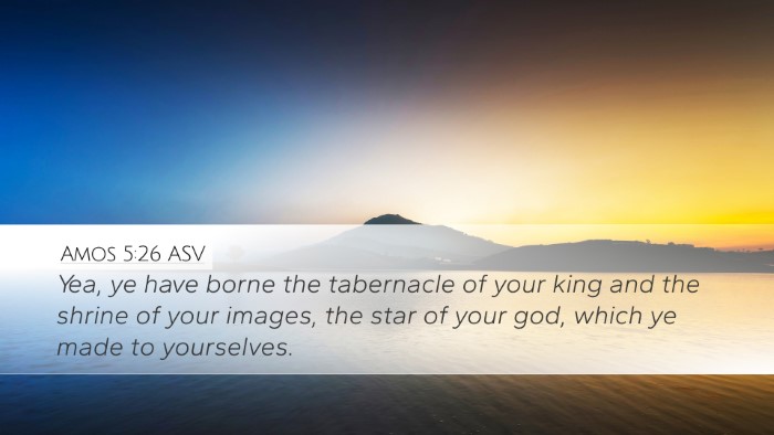 Amos 5:26 ASV Bible Verse Image