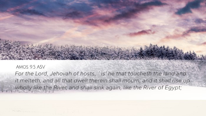 Amos 9:5 ASV Bible Verse Image