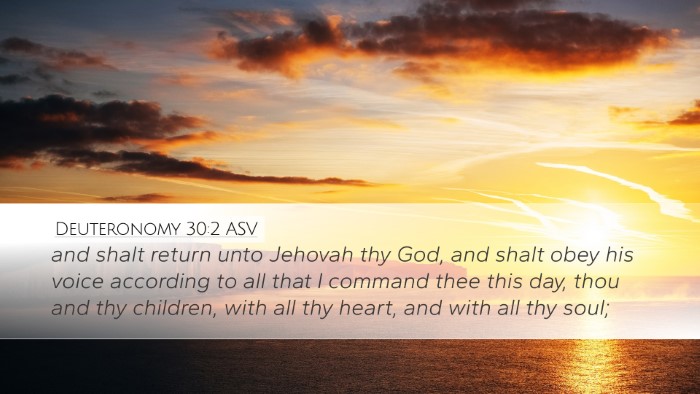 Deuteronomy 30:2 ASV Bible Verse Image