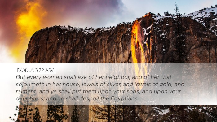 Exodus 3:22 ASV Bible Verse Image