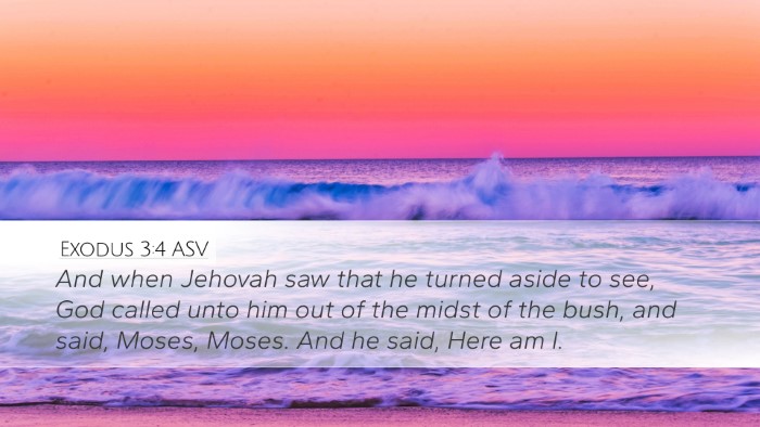 Exodus 3:4 ASV Bible Verse Image
