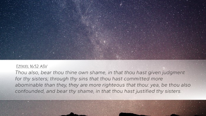 Ezekiel 16:52 ASV Bible Verse Image