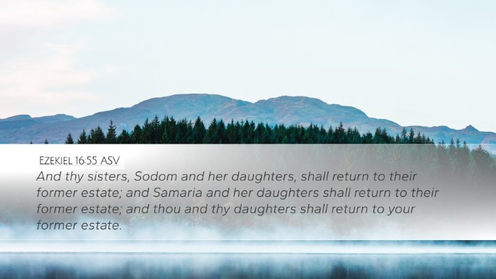 Ezekiel 16:55 ASV Bible Verse Image