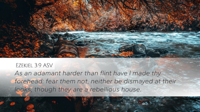 Ezekiel 3:9 ASV Bible Verse Image