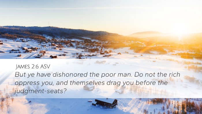 James 2:6 ASV Bible Verse Image