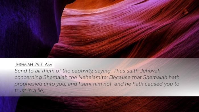 Jeremiah 29:31 ASV Bible Verse Image