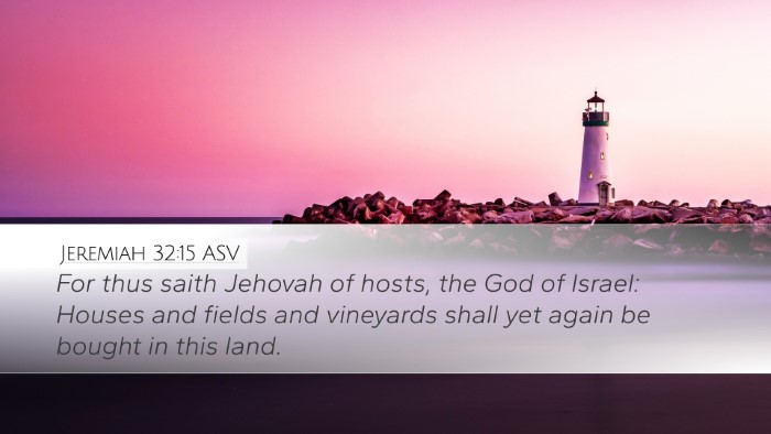 Jeremiah 32:15 ASV Bible Verse Image