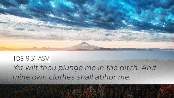 Job 9:31 ASV Bible Verse Image