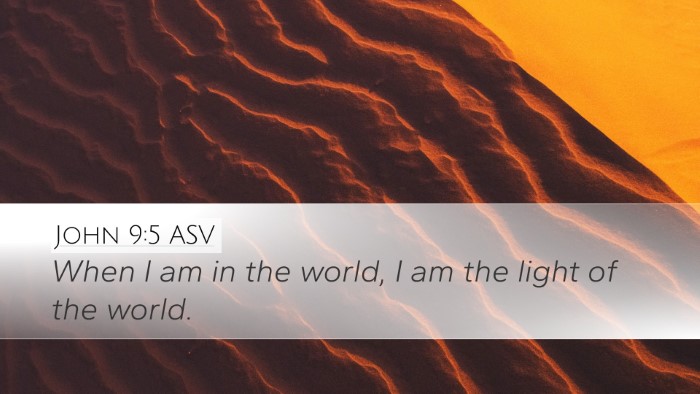 John 9:5 ASV Bible Verse Image