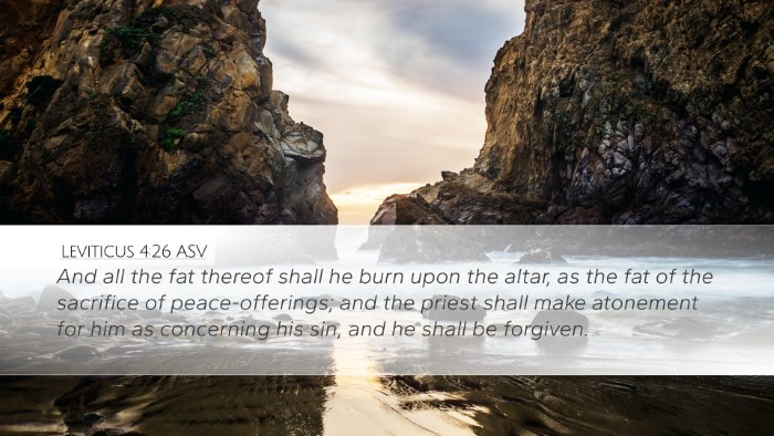 Leviticus 4:26 ASV Bible Verse Image