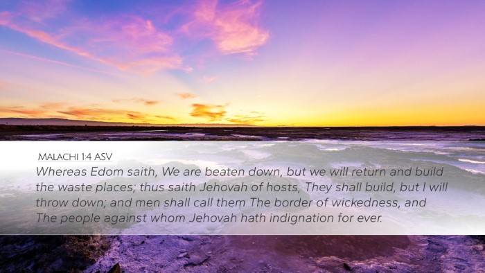 Malachi 1:4 ASV Bible Verse Image