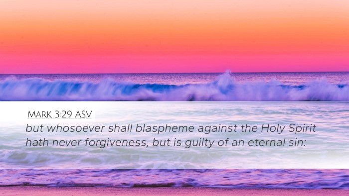 Mark 3:29 ASV Bible Verse Image
