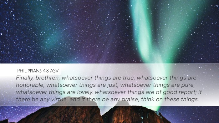 Philippians 4:8 ASV Bible Verse Image