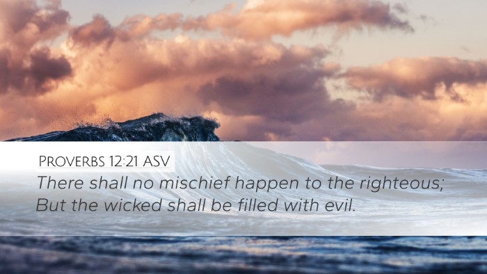 Proverbs 12:21 ASV Bible Verse Image
