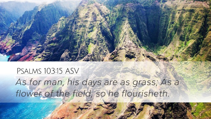 Psalms 103:15 ASV Bible Verse Image