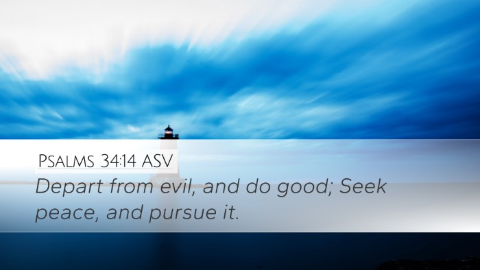 Psalms 34:14 ASV Bible Verse Image