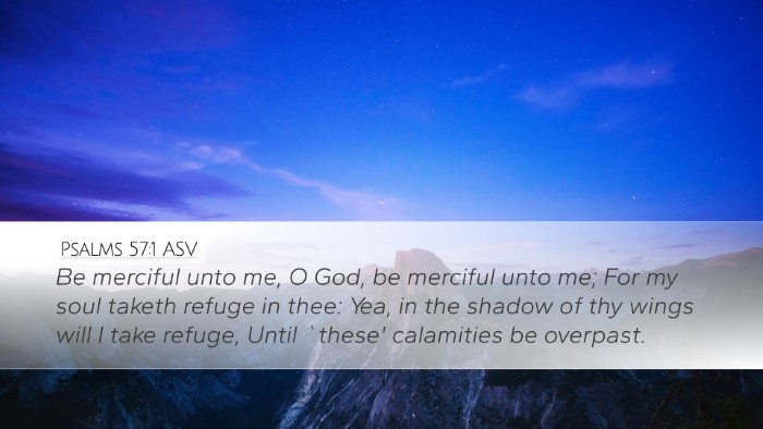 Psalms 57:1 ASV Bible Verse Image