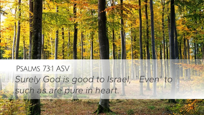 Psalms 73:1 ASV Bible Verse Image