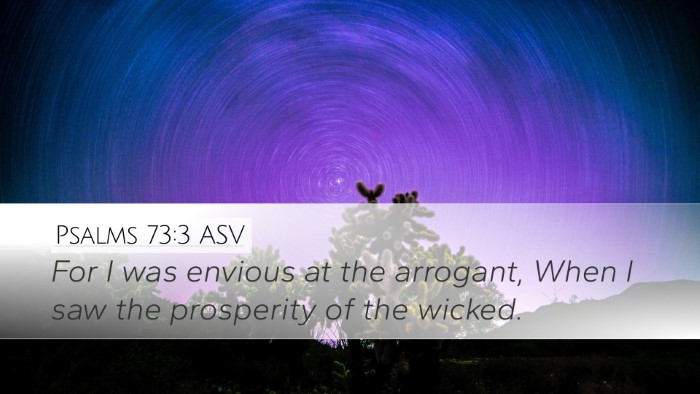 Psalms 73:3 ASV Bible Verse Image