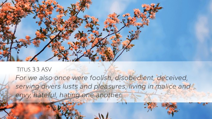 Titus 3:3 ASV Bible Verse Image