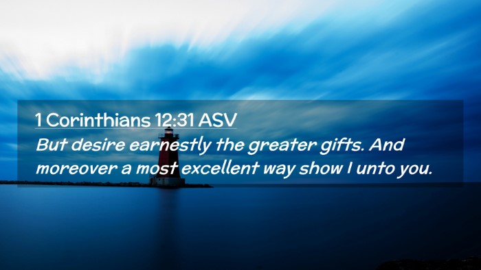 Picture 02 - 1 Corinthians 12:31 ASV Desktop Wallpaper - But desire earnestly the greater gifts. And - Desktop Bible Verse Wallpaper