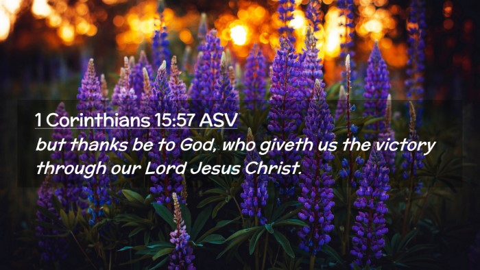Picture 02 - 1 Corinthians 15:57 ASV Desktop Wallpaper - but thanks be to God, who giveth us the victory - Desktop Bible Verse Wallpaper