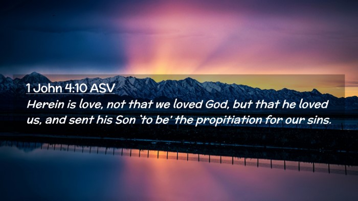 Picture 02 - 1 John 4:10 ASV Desktop Wallpaper - Herein is love, not that we loved God, but that - Desktop Bible Verse Wallpaper