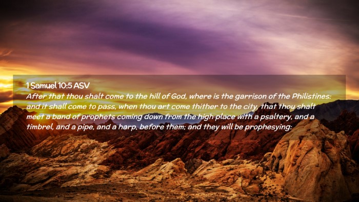 Picture 02 - 1 Samuel 10:5 ASV Desktop Wallpaper - After that thou shalt come to the hill of God, - Desktop Bible Verse Wallpaper