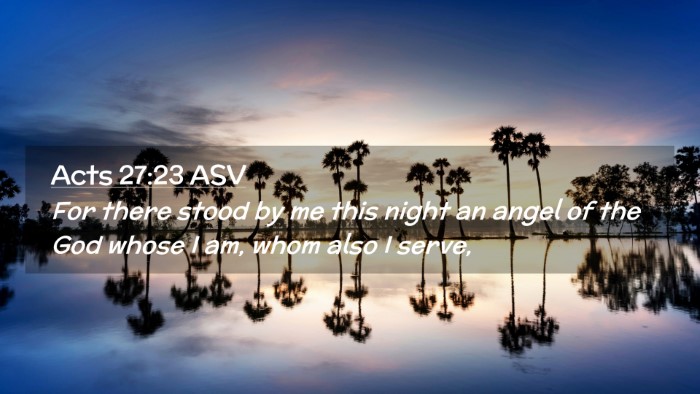 Picture 02 - Acts 27:23 ASV Desktop Wallpaper - For there stood by me this night an angel of the - Desktop Bible Verse Wallpaper