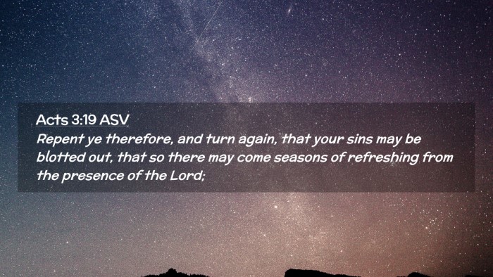 Picture 02 - Acts 3:19 ASV Desktop Wallpaper - Repent ye therefore, and turn again, that your - Desktop Bible Verse Wallpaper