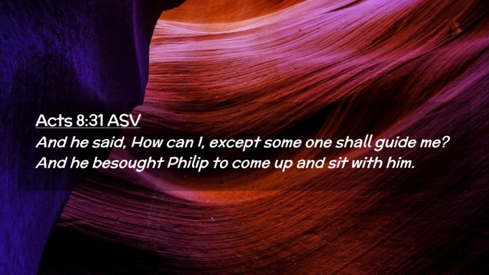 Picture 02 - Acts 8:31 ASV Desktop Wallpaper - And he said, How can I, except some one shall - Desktop Bible Verse Wallpaper