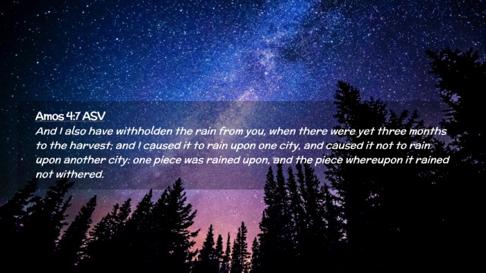 Picture 02 - Amos 4:7 ASV Desktop Wallpaper - And I also have withholden the rain from you, - Desktop Bible Verse Wallpaper