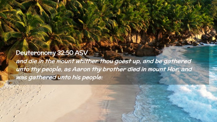 Picture 02 - Deuteronomy 32:50 ASV Desktop Wallpaper - and die in the mount whither thou goest up, and - Desktop Bible Verse Wallpaper