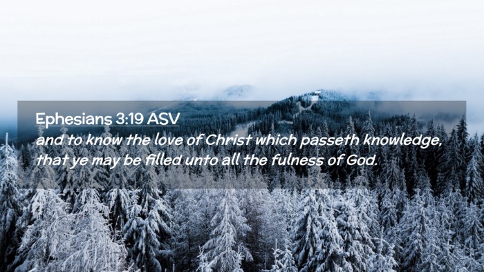 Picture 02 - Ephesians 3:19 ASV Desktop Wallpaper - and to know the love of Christ which passeth - Desktop Bible Verse Wallpaper