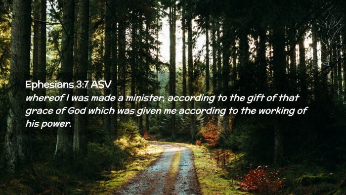 Picture 02 - Ephesians 3:7 ASV Desktop Wallpaper - whereof I was made a minister, according to the - Desktop Bible Verse Wallpaper