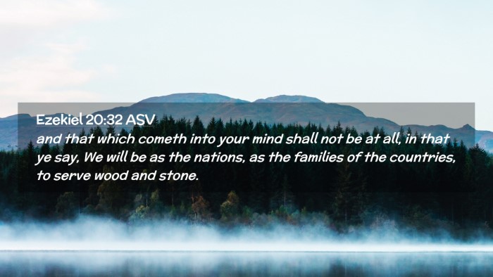 Picture 02 - Ezekiel 20:32 ASV Desktop Wallpaper - and that which cometh into your mind shall not be - Desktop Bible Verse Wallpaper