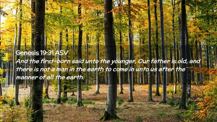 Picture 02 - Genesis 19:31 ASV Desktop Wallpaper - And the first-born said unto the younger, Our - Desktop Bible Verse Wallpaper