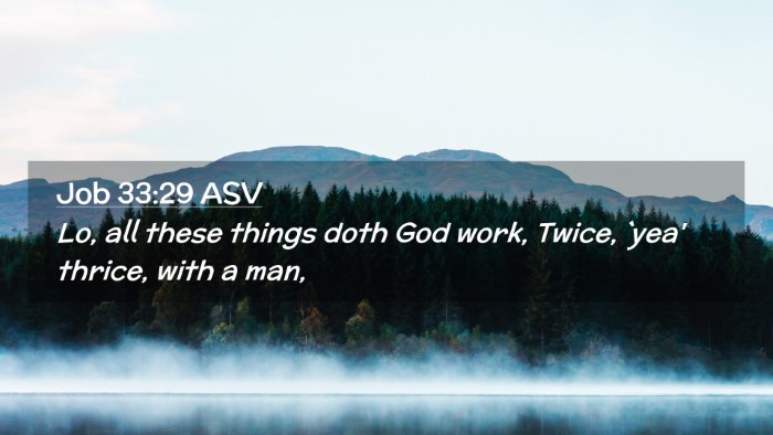 Picture 02 - Job 33:29 ASV Desktop Wallpaper - Lo, all these things doth God work, Twice, `yea' - Desktop Bible Verse Wallpaper
