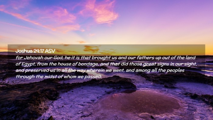 Picture 02 - Joshua 24:17 ASV Desktop Wallpaper - for Jehovah our God, he it is that brought us and - Desktop Bible Verse Wallpaper