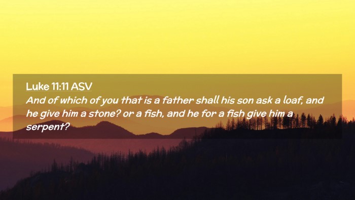 Picture 02 - Luke 11:11 ASV Desktop Wallpaper - And of which of you that is a father shall his - Desktop Bible Verse Wallpaper