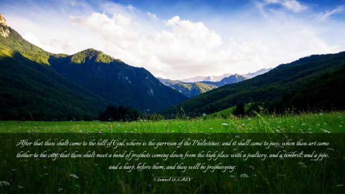 Picture 03 - 1 Samuel 10:5 ASV Desktop Wallpaper - After that thou shalt come to the hill of God, - Desktop Bible Verse Wallpaper