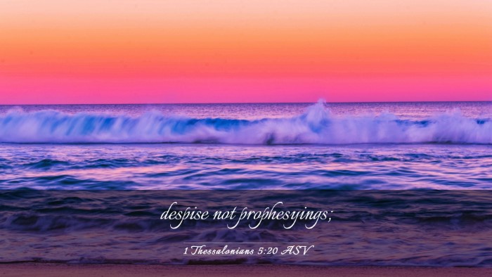 Picture 03 - 1 Thessalonians 5:20 ASV Desktop Wallpaper - despise not - Desktop Bible Verse Wallpaper