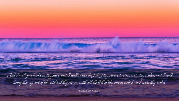 Picture 03 - Ezekiel 29:4 ASV Desktop Wallpaper - And I will put hooks in thy jaws, and I will - Desktop Bible Verse Wallpaper