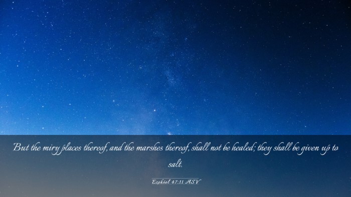 Picture 03 - Ezekiel 47:11 ASV Desktop Wallpaper - But the miry places thereof, and the marshes - Desktop Bible Verse Wallpaper