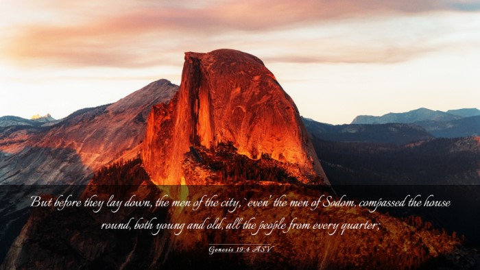 Picture 03 - Genesis 19:4 ASV Desktop Wallpaper - But before they lay down, the men of the city, - Desktop Bible Verse Wallpaper