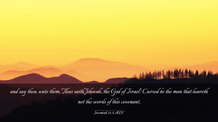 Picture 03 - Jeremiah 11:3 ASV Desktop Wallpaper - and say thou unto them, Thus saith Jehovah, the - Desktop Bible Verse Wallpaper