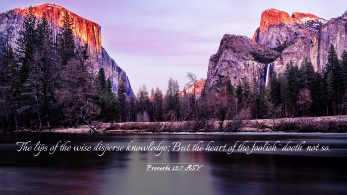 Picture 03 - Proverbs 15:7 ASV Desktop Wallpaper - The lips of the wise disperse knowledge; But the - Desktop Bible Verse Wallpaper