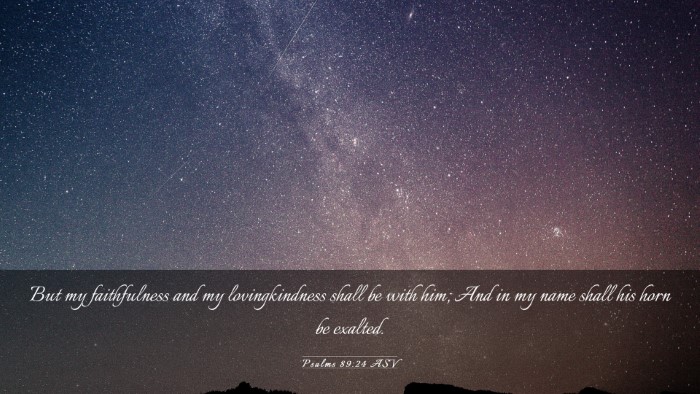 Picture 03 - Psalms 89:24 ASV Desktop Wallpaper - But my faithfulness and my lovingkindness shall - Desktop Bible Verse Wallpaper