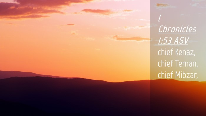 Picture 04 - 1 Chronicles 1:53 ASV Desktop Wallpaper - chief Kenaz, chief Teman, chief - Desktop Bible Verse Wallpaper